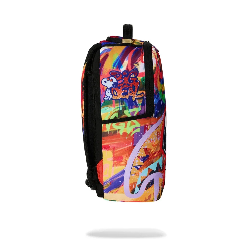 Sprayground Peanuts Snoopy Dream Daze Backpack Unisex Multi Top Handle SPR357